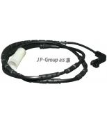 JP GROUP - 1497301300 - Датчик износа торм.колодок зад. [BRAX, DK] BMW 1 (E81,E87,E88) 09/04->/ 3 (E90,E91,E92,93) 09/05->